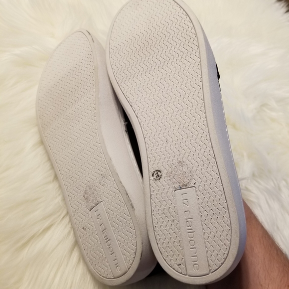 Liz Claiborne Weaver Sneakers Sz 9.5 Black - Picture 4 of 7